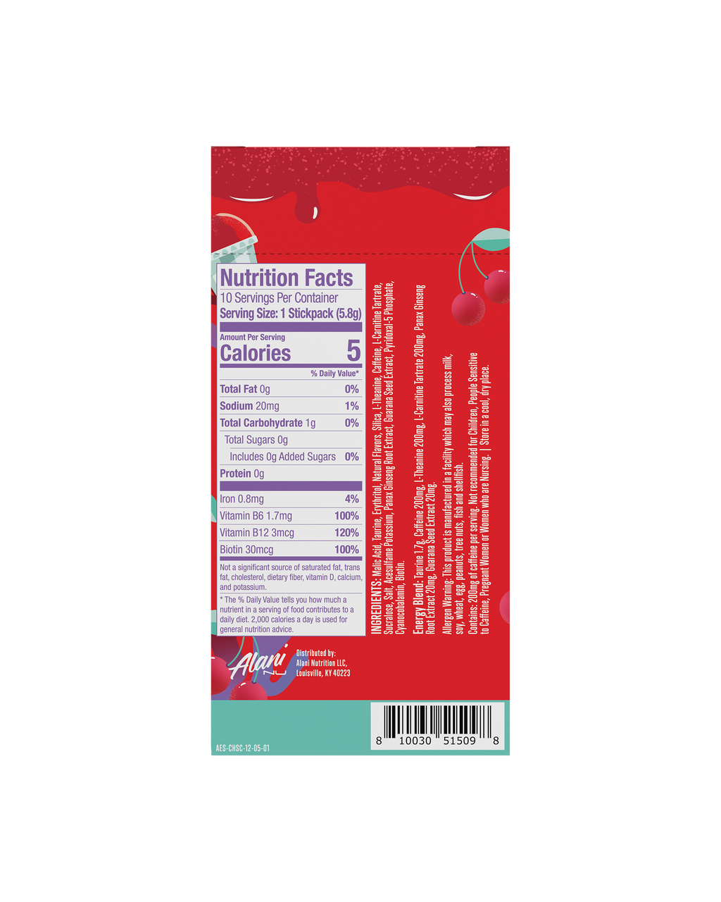 Energy Sticks - Cherry Slush