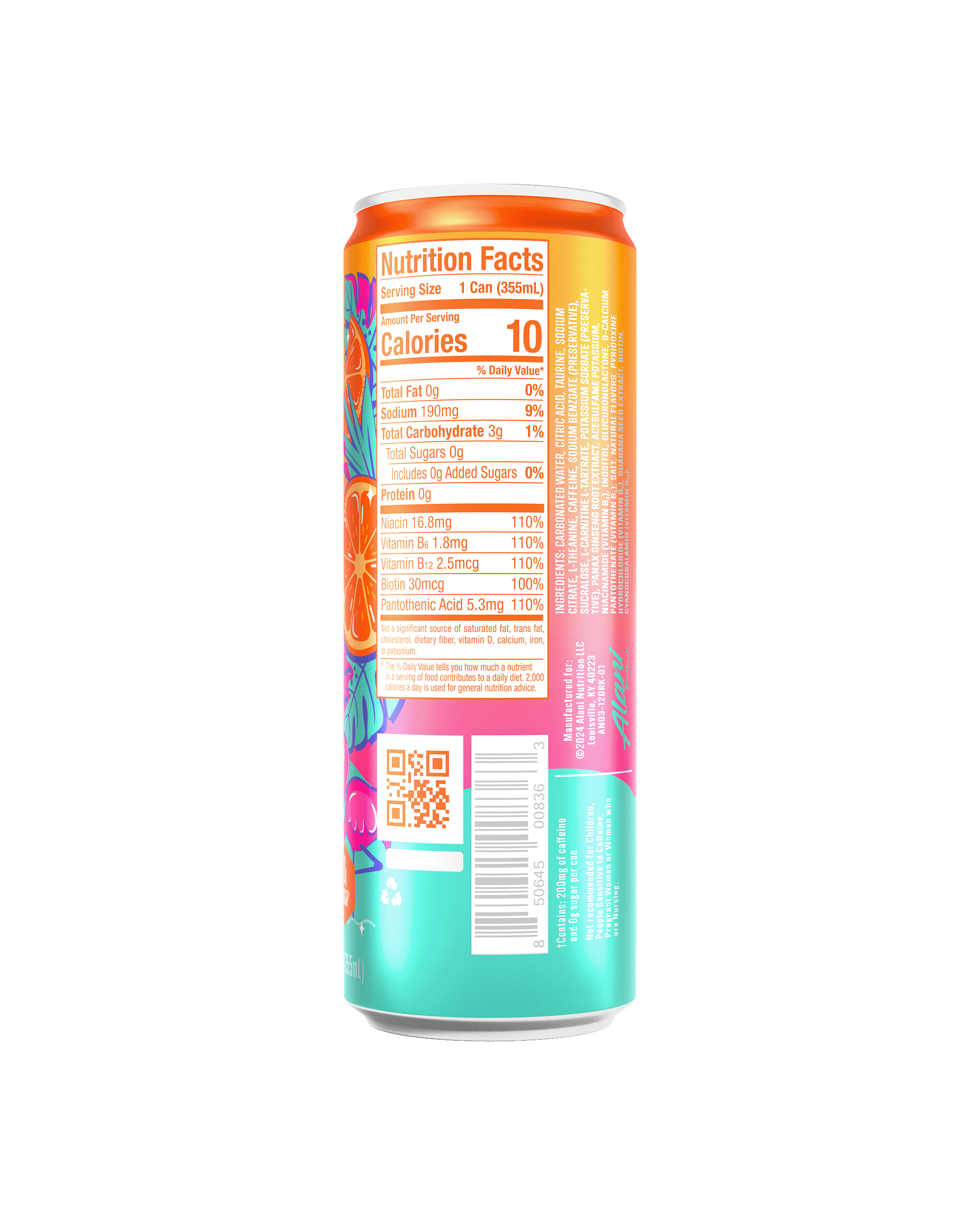 Energy Drink - Orange Kiss